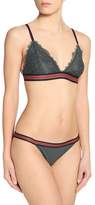 Thumbnail for your product : Love Stories Paneled Leopard-Print Stretch-Jersey Briefs