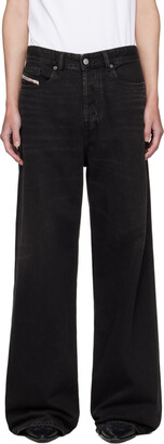 Diesel Black D-Rise Jeans - ShopStyle