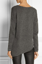 Thumbnail for your product : Helmut Lang Asymmetric knitted sweater