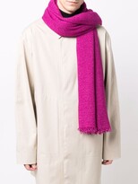 Thumbnail for your product : Faliero Sarti Frayed-Edge Knit Scarf