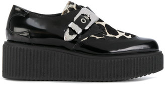 McQ buckled creepers