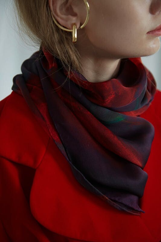 WOMEN FASHION Accessories Shawl Red NoName shawl Red Single discount 98% 