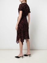 Thumbnail for your product : Dvf Diane Von Furstenberg Katherine velvet burnout wrap dress