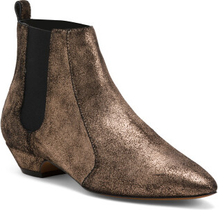 Suede Regan Booties for Women | Man-Made Sole/Metal/Suede