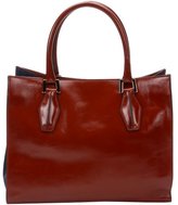 Thumbnail for your product : Tod's red leather 'D-Cube' shopper tote