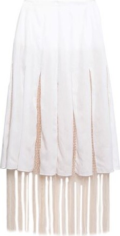 スカート GABRIELA HEARST WOOL EULA SKIRT Gabriela Hearst Wool Eula Skirt - Yellow - Women