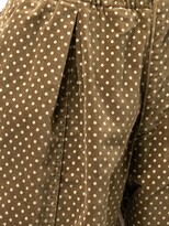Thumbnail for your product : YMC Sylvian polka-dot straight trousers