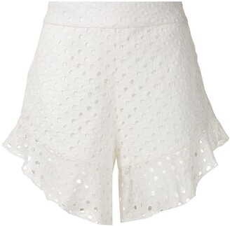 Olympiah Orchid patterned shorts