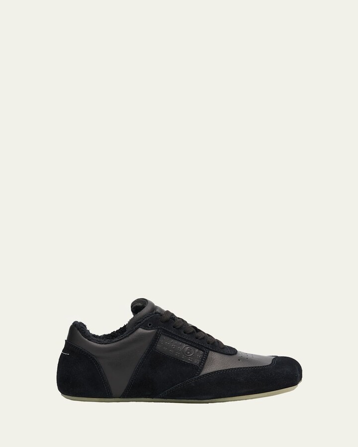 MM6 MAISON MARGIELA Anatomic Mixed Leather Sneakers