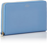 Thumbnail for your product : Smythson Women's Panama Zip-Around Travel Wallet-LIGHT BLUE, BLUE