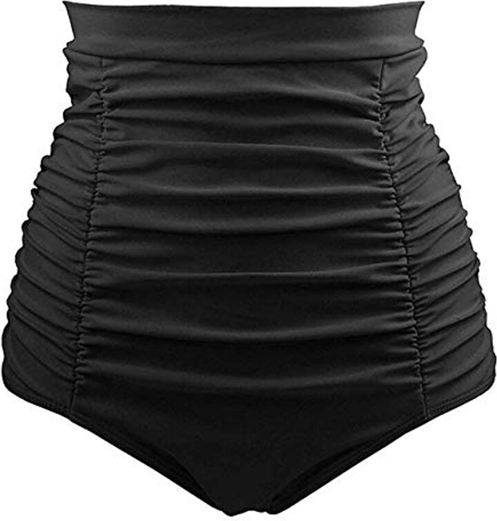 Viloree Rockabilly 50s Women's high Waisted Bikini Tankini Shorts