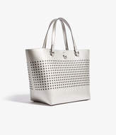 Thumbnail for your product : Karen Millen Metallic Perforated Bag