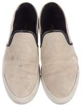 Thumbnail for your product : Common Projects Suede Slip-On Sneakers