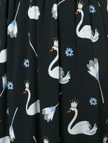 Thumbnail for your product : Markus Lupfer Swan Princess print 'Zoe' skirt