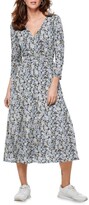 Thumbnail for your product : Only Pella 3/4 Midi Dress Black Pastel Flowers