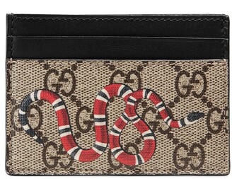 gucci kingsnake card case