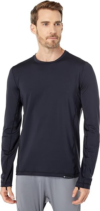 Obermeyer Lean Crew (Black) Men's Clothing ShopStyle Long Sleeve Shirts
