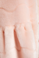 Thumbnail for your product : Shrimps Barbara Gathered Quilted Faux Fur Coat