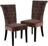 Thumbnail for your product : Asstd National Brand Torrington Set of 2 Tufted Dining Chairs