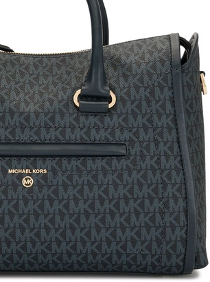 MICHAEL Michael Kors Carine logo medium satchel bag