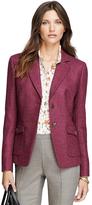 Thumbnail for your product : Brooks Brothers Stellita Fit Two-Button Wool Herringbone Jacket