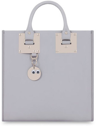 Sophie Hulme Handbags Albion Square Tote Bag, Light Gray