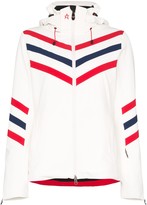 Thumbnail for your product : Perfect Moment Chevron-Striped Hooded Ski Jacket