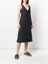Thumbnail for your product : Plan C V-Neck A-Line Dress