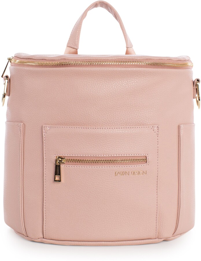 blush leather purse