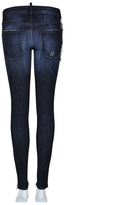 Thumbnail for your product : DSquared 1090 DSQUARED Skinny Chain Detail Jeans