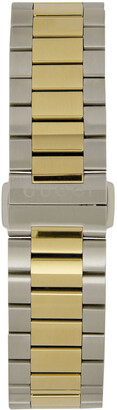 Gucci Silver & Gold G-Timeless Bee Watch