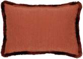Thumbnail for your product : Rose Tree Harrogate Fringed Damask & Striped Reversible Breakfast Pillow