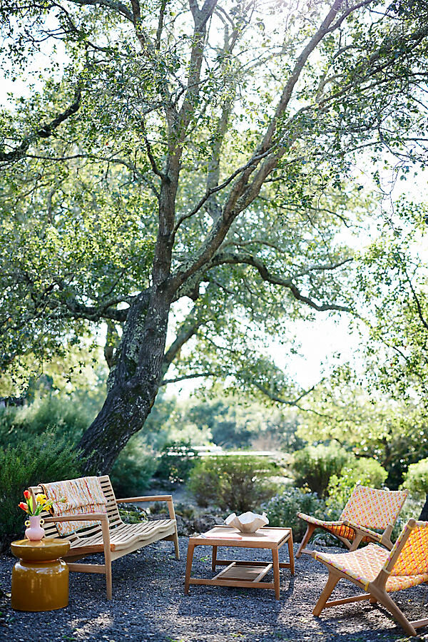 Mesa Teak 3 Seat Sofa at Terrain