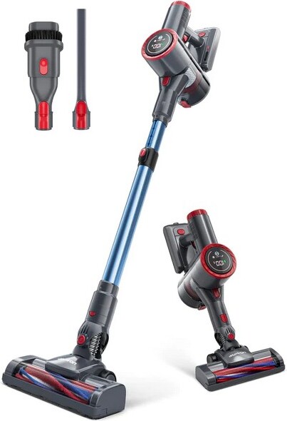 ASPIRONCordlessVacuumCleanerw/45MinRuntimeLargeLEDTouchDisplay