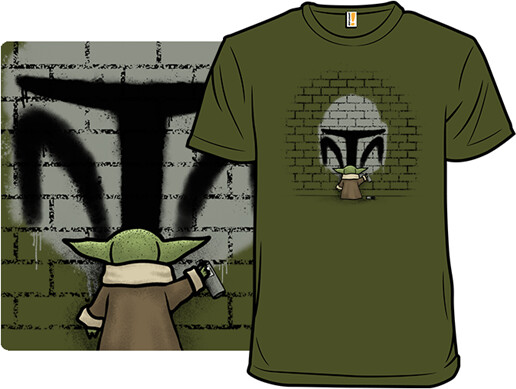Woot Mando Grafiti T Shirt