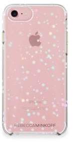 Rebecca Minkoff Scattered Suns Holographic Foil Double Up iPhone 7 Case