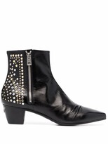 Thumbnail for your product : Zadig & Voltaire Studded 55mm Ankle Boots