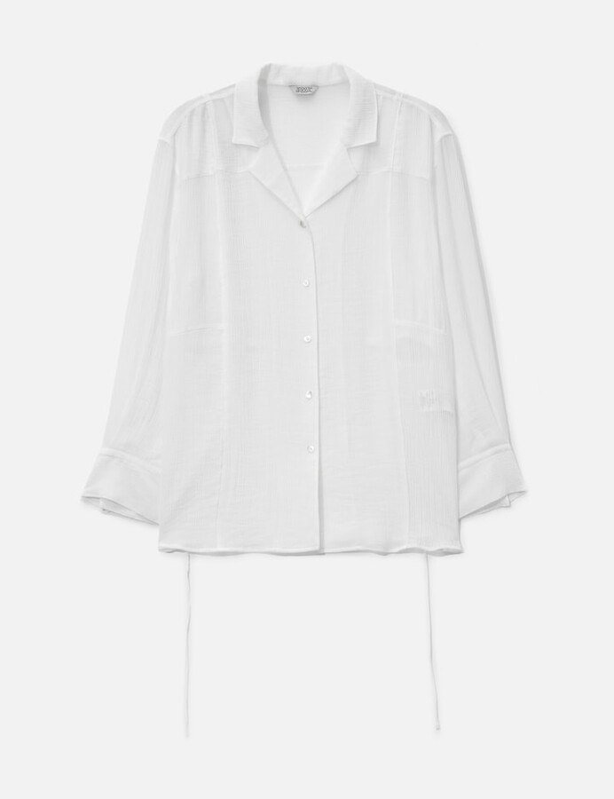 anggae Multi-Way Apron Long Shirts