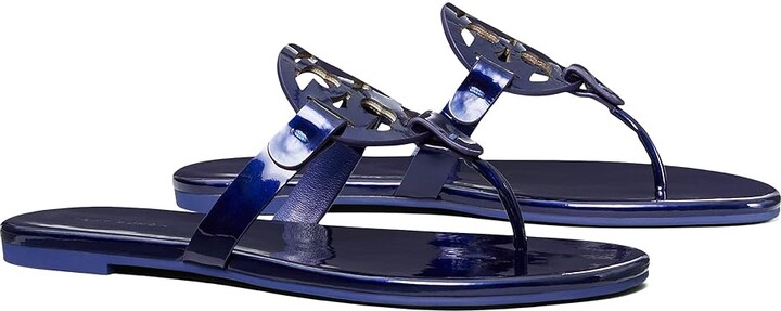 Tory Burch Navy Sandals | ShopStyle