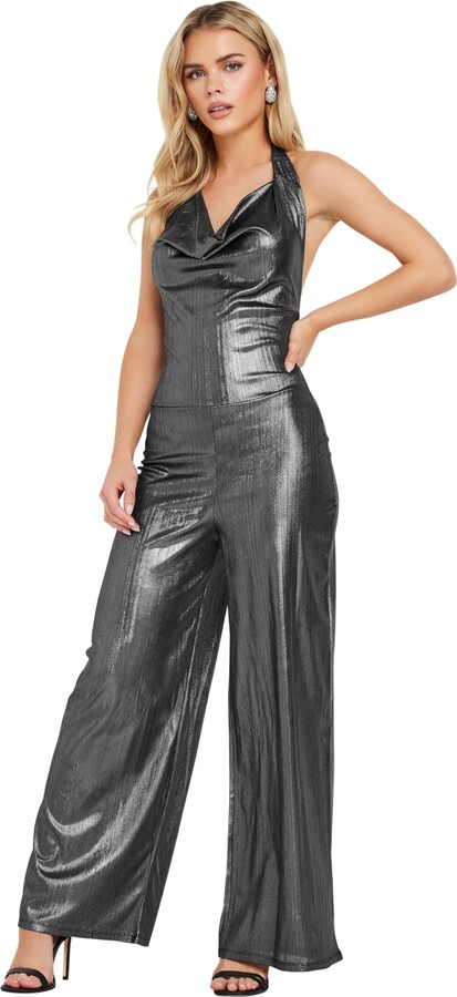 Women's Silver Jumpsuits Rompers ShopStyle UK