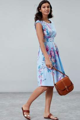 Next Womens Joules Blue Katalina Fit And Flare Dress