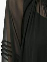 Thumbnail for your product : Lee Mathews Rosa georgette tie front dress