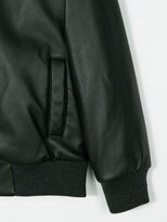 Thumbnail for your product : Dolce & Gabbana Children Leather Bomber Jacket