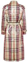 Thumbnail for your product : Burberry Eastheath Laminated Check Trench Coat