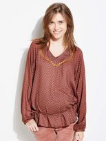 Thumbnail for your product : Printed Maternity Blouse