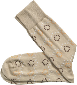 Johnston & Murphy Dotted Circles Socks