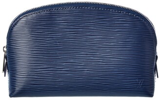 Louis Vuitton Blue Epi Leather Pochette Cosmetique (Authentic Pre-Owned)