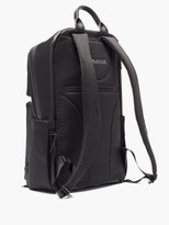Thumbnail for your product : Troubadour Ridge Faux-leather Recycled-fibre Backpack - Black
