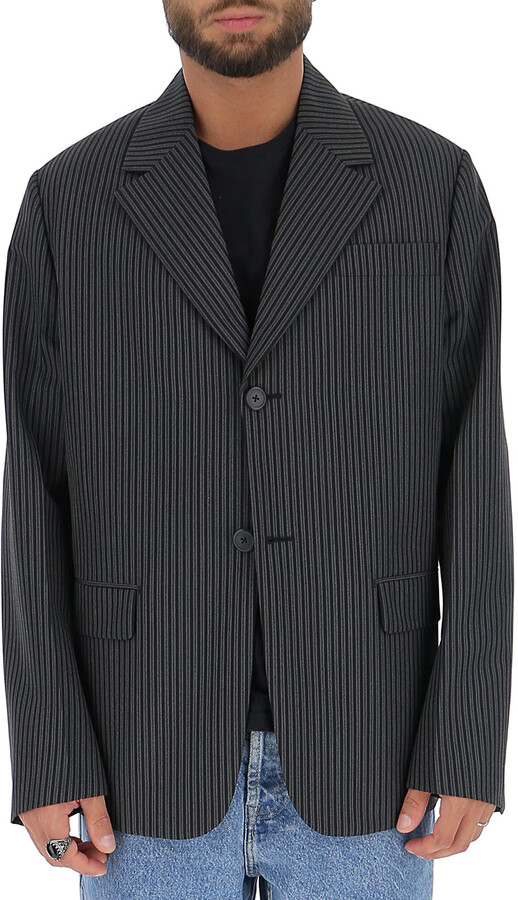 pinstripe blazer men