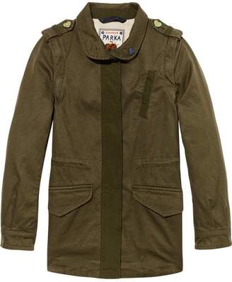 Scotch & Soda Detachable Sleeve Military Jacket